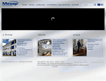 Tablet Screenshot of mezap.pl